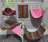 Cage Sets 6pc & 7pc- Many To Choose From - Canadian Sugar Gliders