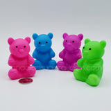 Personnages animaux Ours gommeux 3"