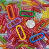 Link Locks for Clinks Solid or Translucent 50/pk - Canadian Sugar Gliders