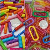 Link Locks for Clinks Solid or Translucent 50/pk - Canadian Sugar Gliders