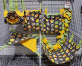 Cage Sets 6pc & 7pc- Many To Choose From - Canadian Sugar Gliders
