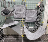 Cage Sets 6pc & 7pc- Many To Choose From - Canadian Sugar Gliders