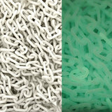 3mm Plastic Chain 5' Cut length in your choice of colors