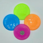 Toy Base Frisbee Disc Saucer 4Pk - Canadian Sugar Gliders