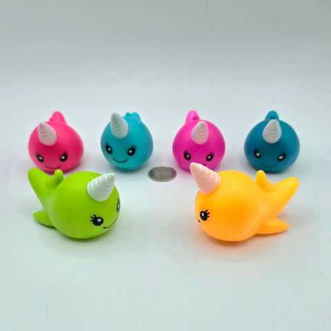 Animal Characters Narwhal #2 -3"