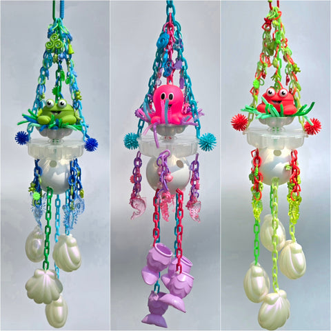 Under The Sea- Pulley Foraging Toys