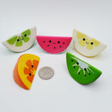 Quartiers de fruits personnages animaux 2"