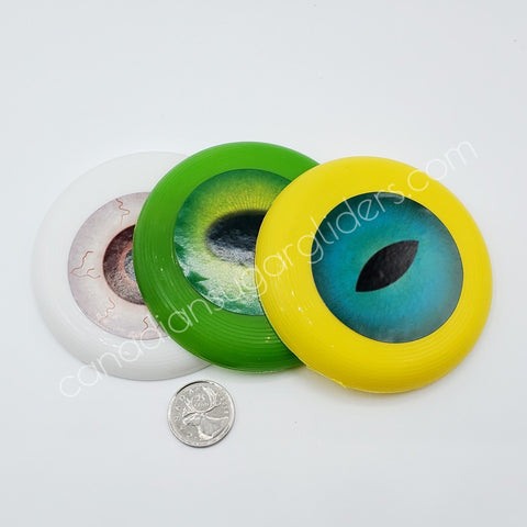 Toy Base Frisbee Disc Saucer 3Pk Eyes