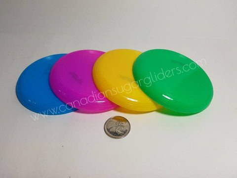 Toy Base Frisbee Disc Saucer 4Pk Neon - Canadian Sugar Gliders